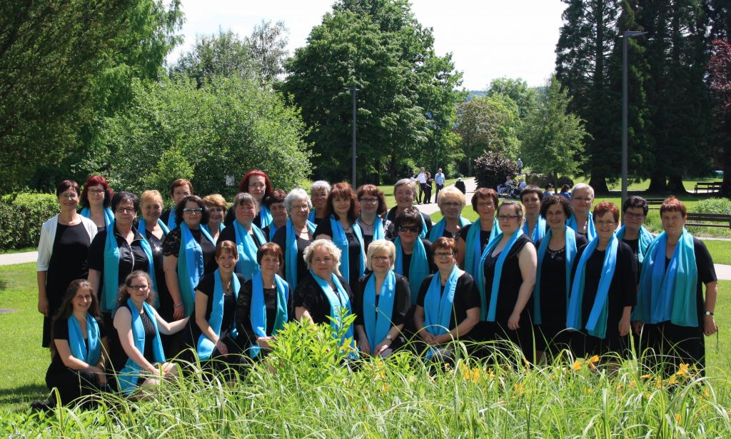 Chorfoto im Kurpark von Bad Soden-Salmünster